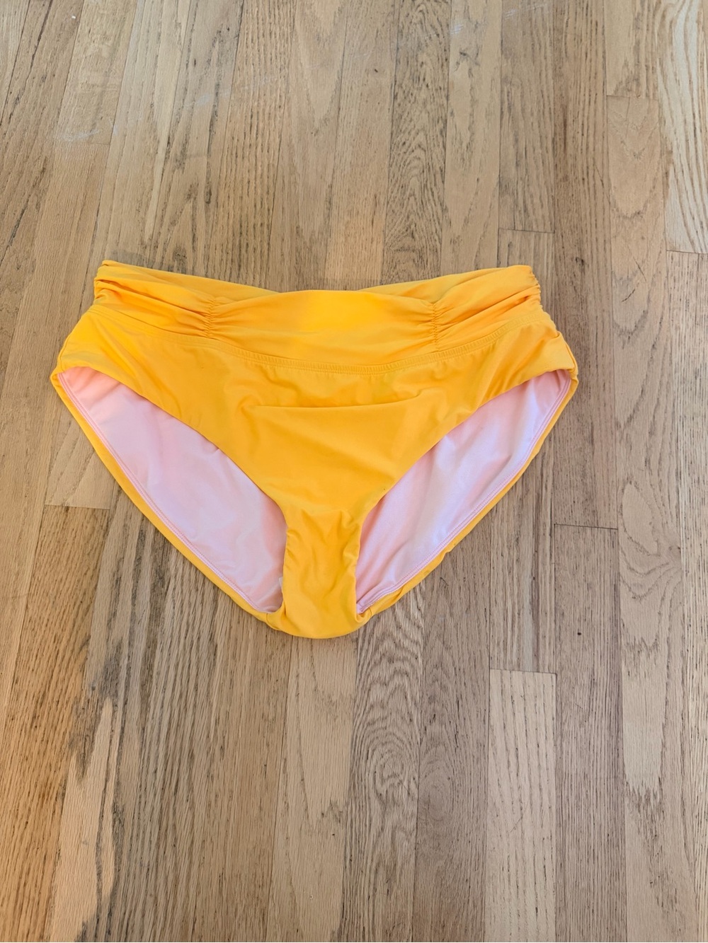 Ladies Size 1X (16W-18W) Time and Tru Bright Yellow Bikini Briefs NEW WOTags